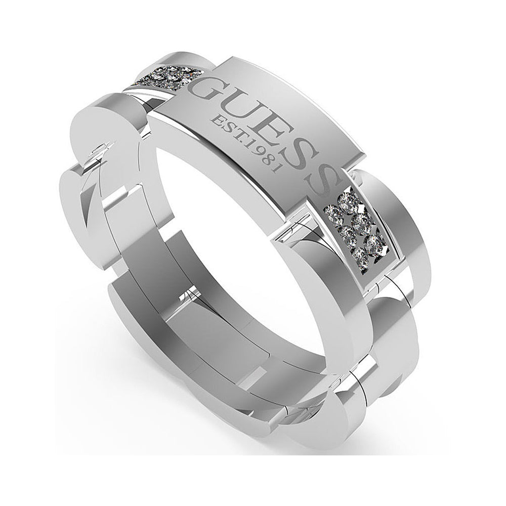 Guess Mens Ring JUMR01344JWST64