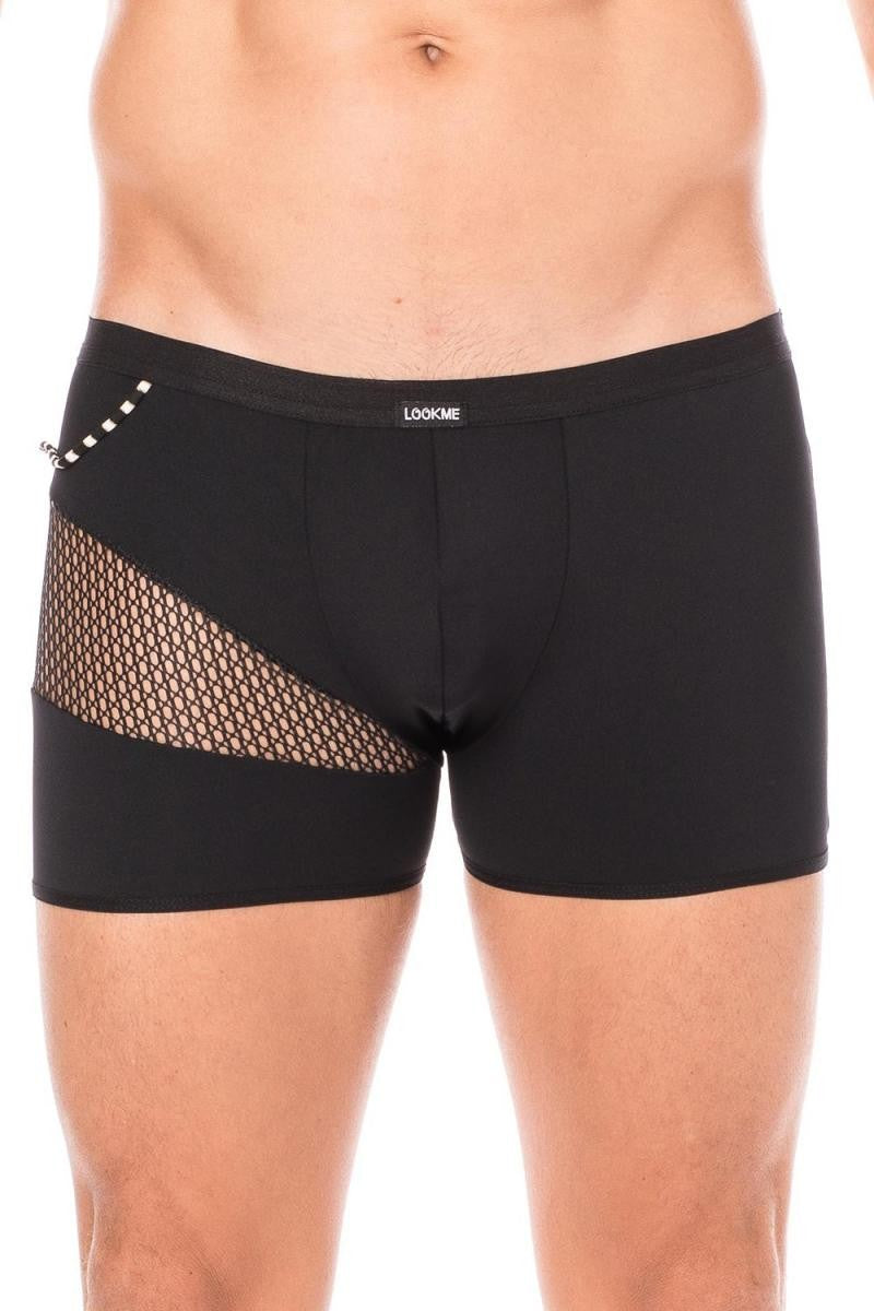 Men's Boxer Shorts 2004-67 black by Look Me