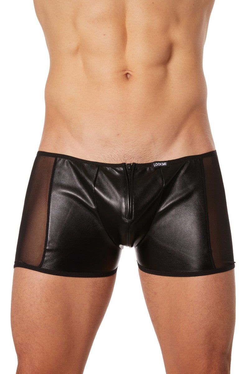 black men's boxer shorts Fetish 908-67 by Look Me