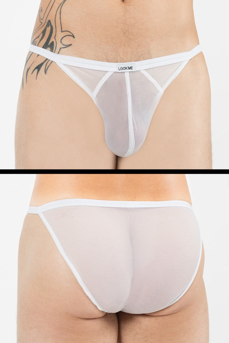 white thong briefs Malibu 2 92-61 by Look Me