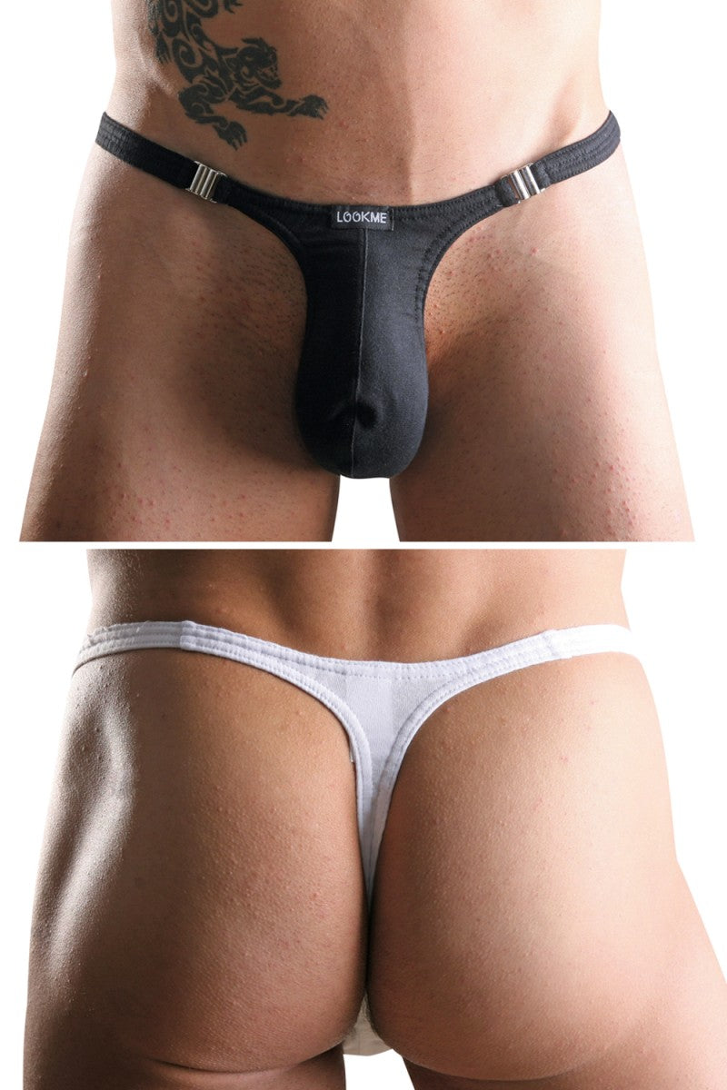 white men's strip thong 99-05 by Look Me
