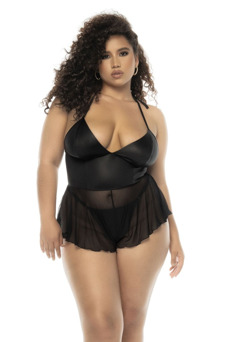 Schwarzer Body - MAL7547XBLK - 3XL/4XL