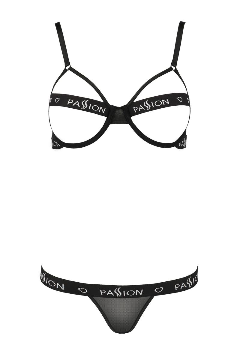 schwarzes Set PA595636 von Passion Devil Collection