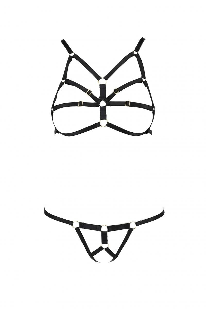 Schwarzes Set PA595873 - S/M