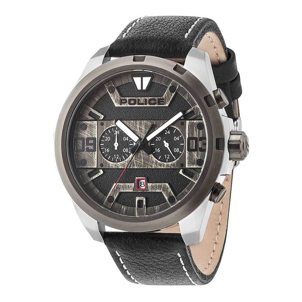 Police Dash PL.15365JSTU/02 men's watch dual timer
