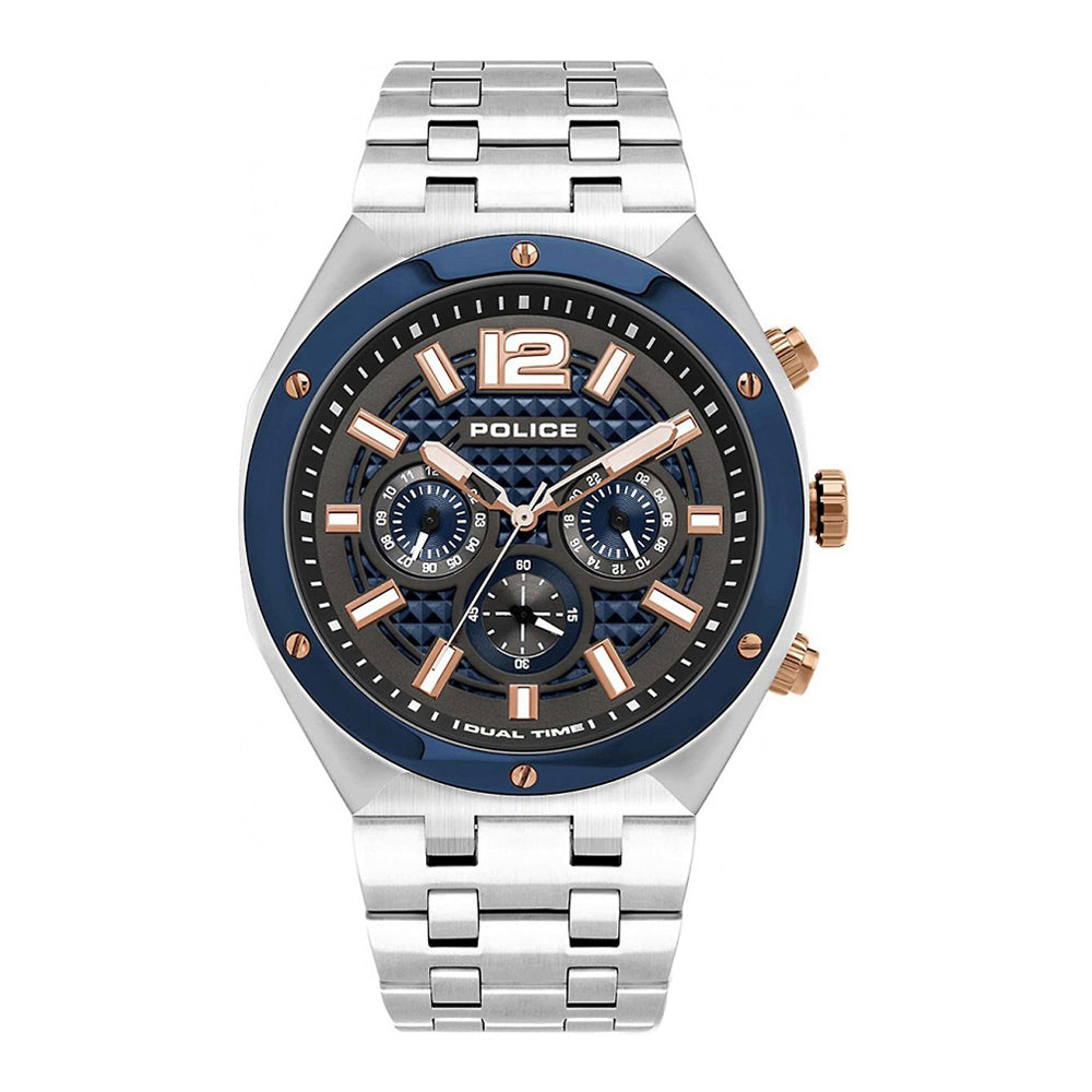 Police Kediri PL.15995JSTBL/61M men's watch dual timer