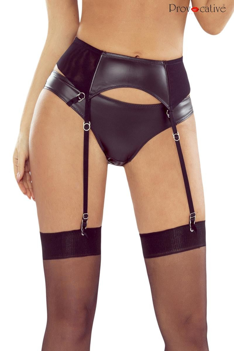 black Hard & Chic garter belt by Provocative