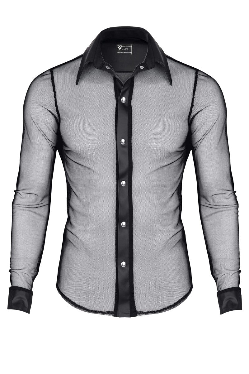 Men's shirt RMCesare001 black - S