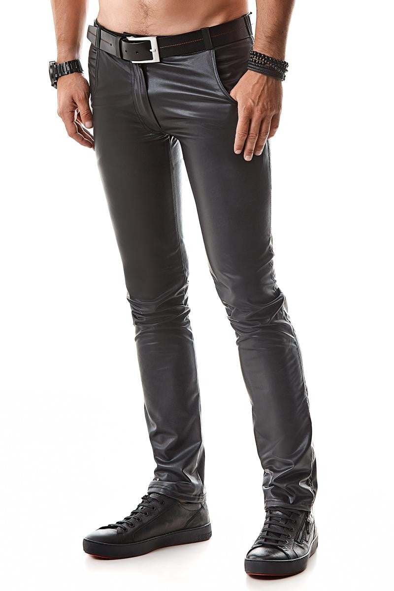 long men's pants RMVincenzo001 black from Regnes Fetish Planet