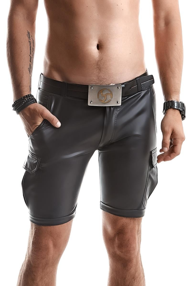 Men's Shorts RMLorenzo001 black by Regnes Fetsih Plante Red Mark 2