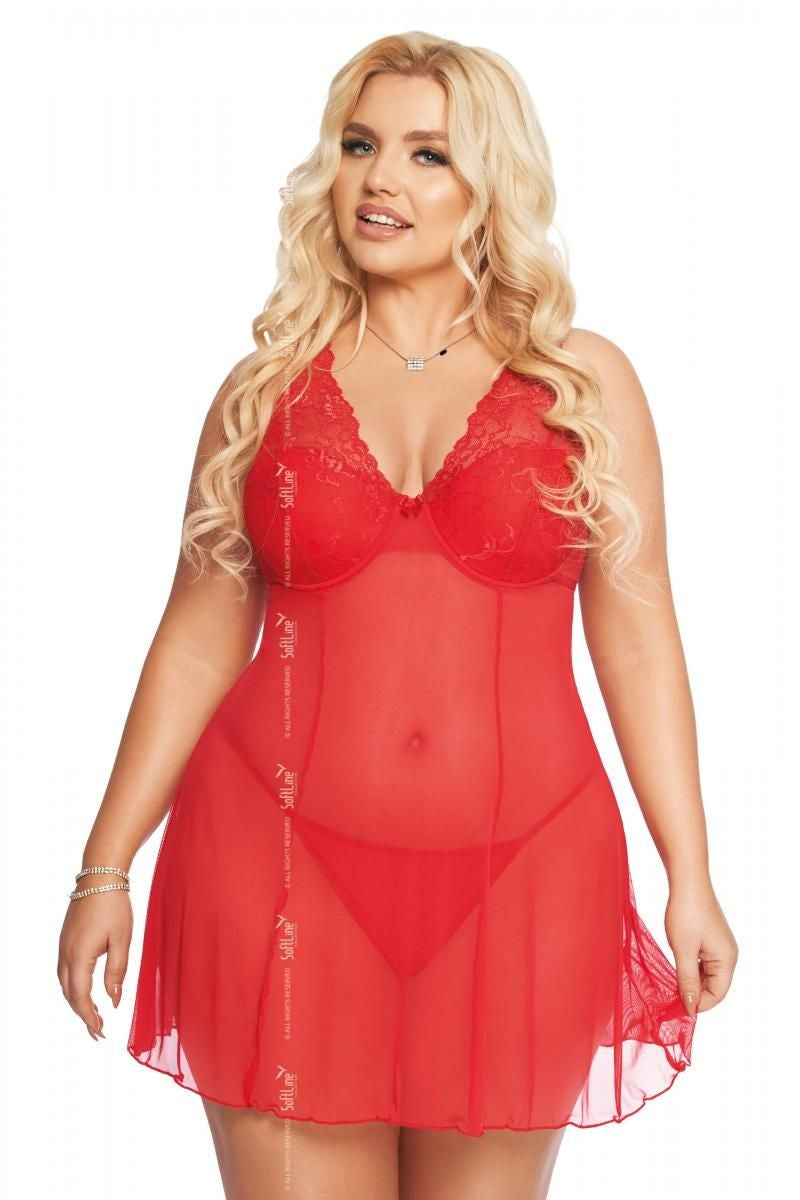 Rotes Chemise 1892 - 2XL