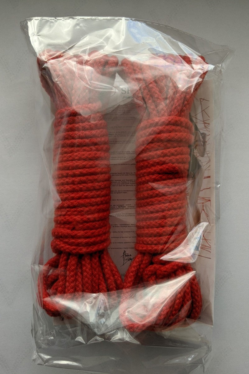 2 x 8 meter bondage rope red from Demoniq
