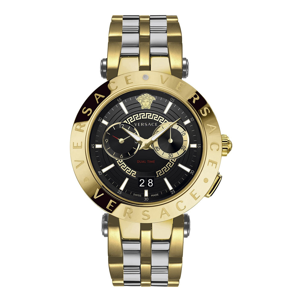 Versace VEBV00519 V-Race men's watch dual timer