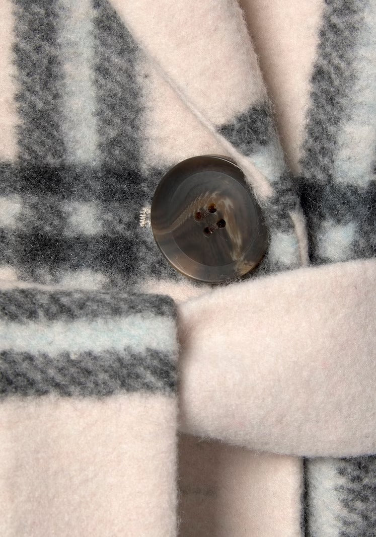 Women's Check Coat by Lascana