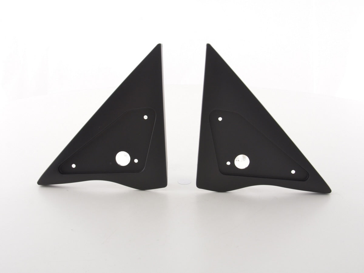 Sports mirror adapter set Renault Clio (Type B) 1998-2005 black
