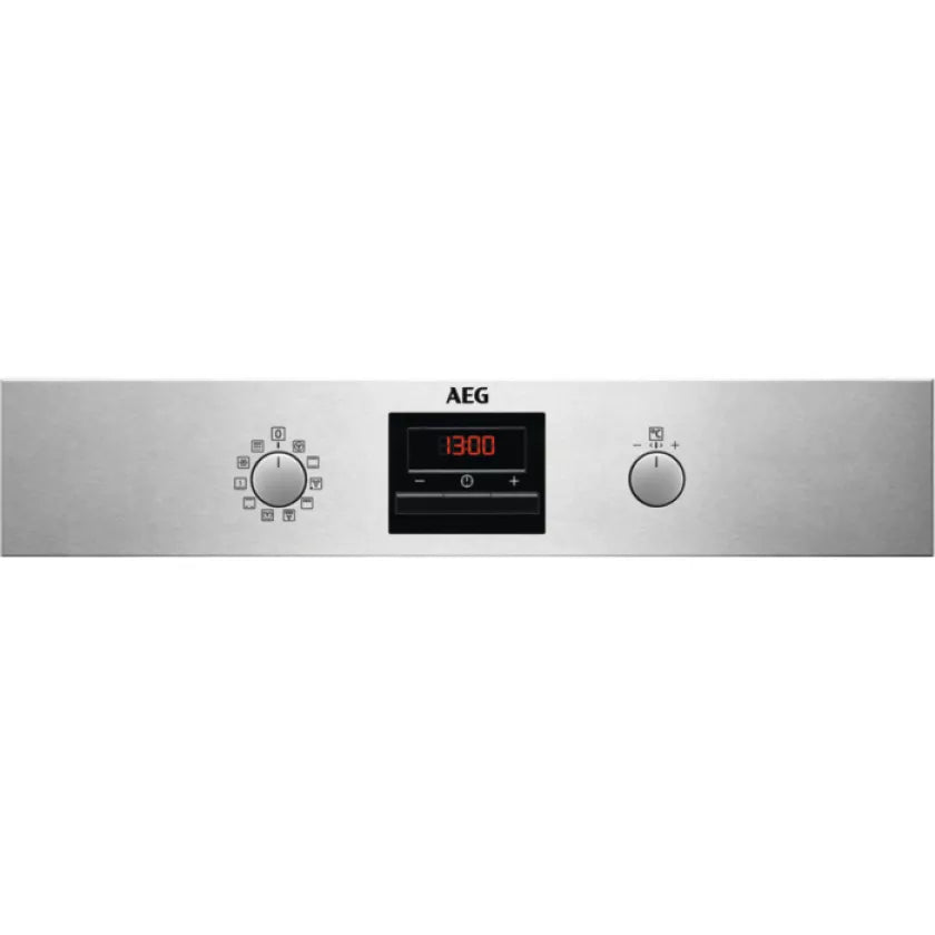 AEG BPS33102ZM EEK: A+ built-in oven, 60 cm wide, 72l, pyrolytic self-cleaning, SurroundCook, stainless steel with anti-fingerprint
