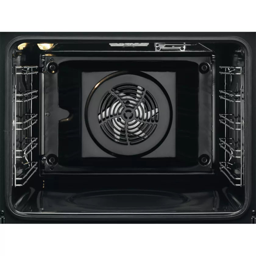 AEG BPS33102ZM EEK: A+ built-in oven, 60 cm wide, 72l, pyrolytic self-cleaning, SurroundCook, stainless steel with anti-fingerprint