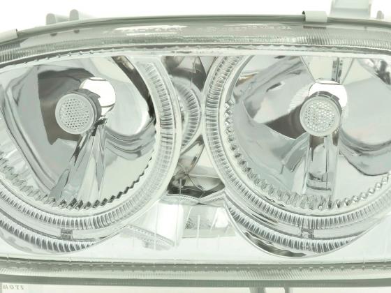 Headlights Powerlook VW Golf 3 Type 1HXO, 1 EXO 91-97 chrome