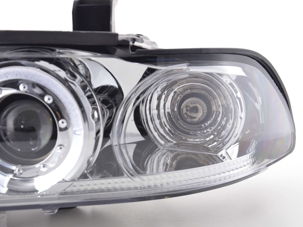 Headlight set BMW 5 Series E39 95-00 chrome