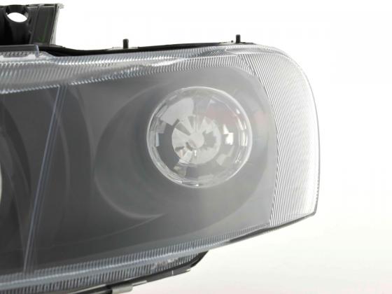 Headlights Angel Eyes Opel Vectra B year: 99-02 black