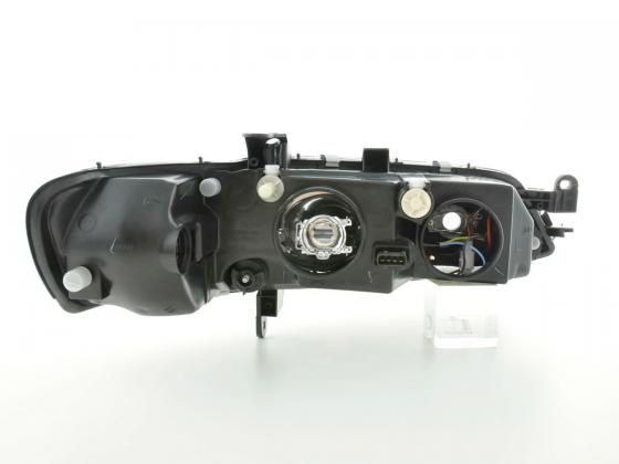 Headlights Angel Eyes Opel Vectra B year: 99-02 black