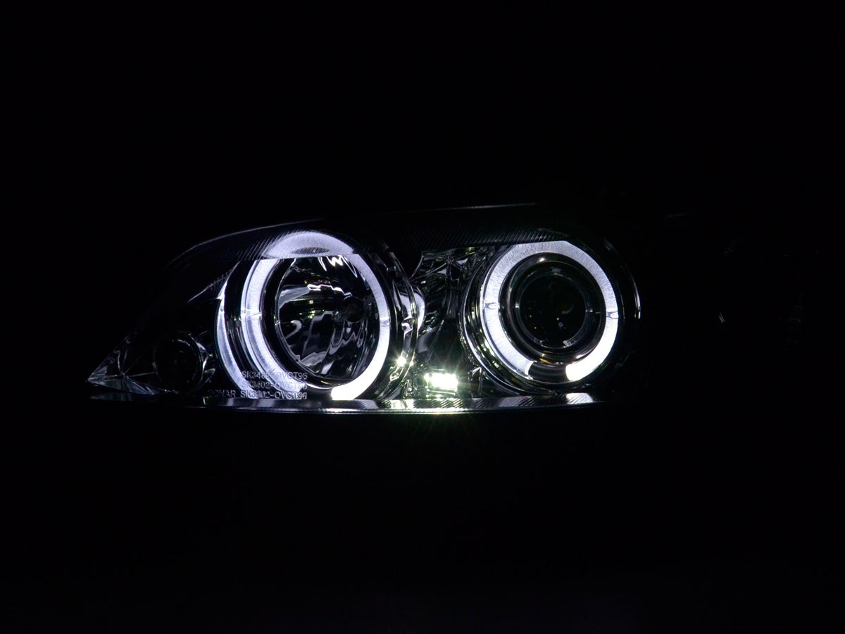 Headlight set Opel Vectra B year: 99-02 chrome