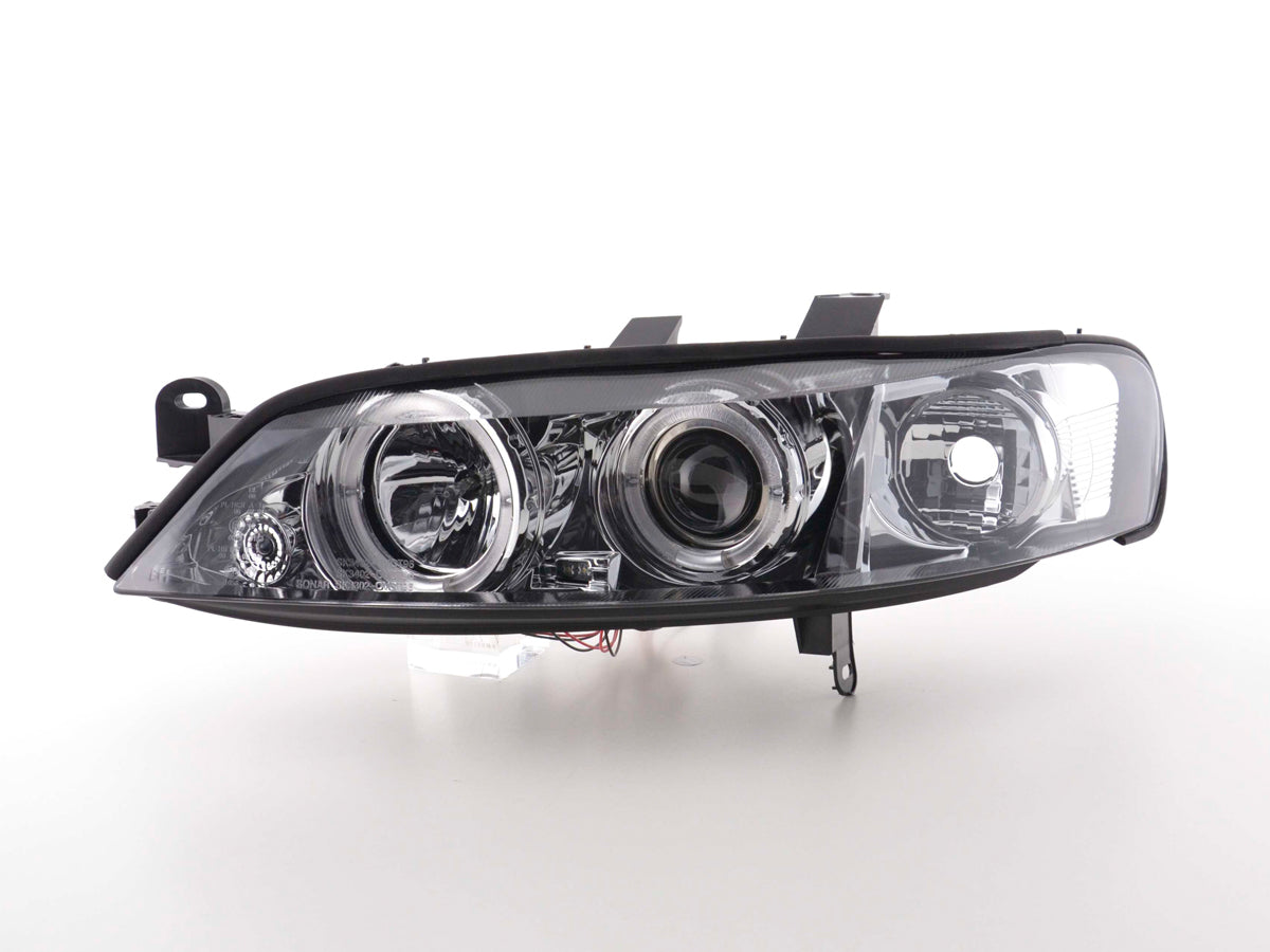 Headlight set Opel Vectra B year: 99-02 chrome
