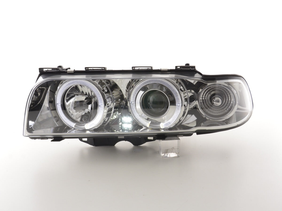 Scheinwerfer Set BMW 7er E38  95-98 chrom für Rechtslenker