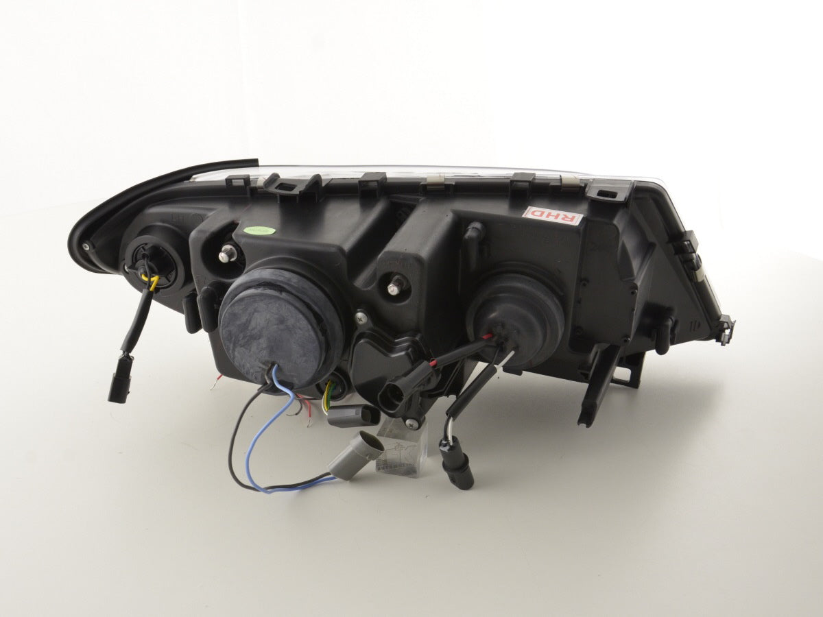 Scheinwerfer Set BMW 3er E46 Limo/Touring  02-05 chrom für Rechtslenker