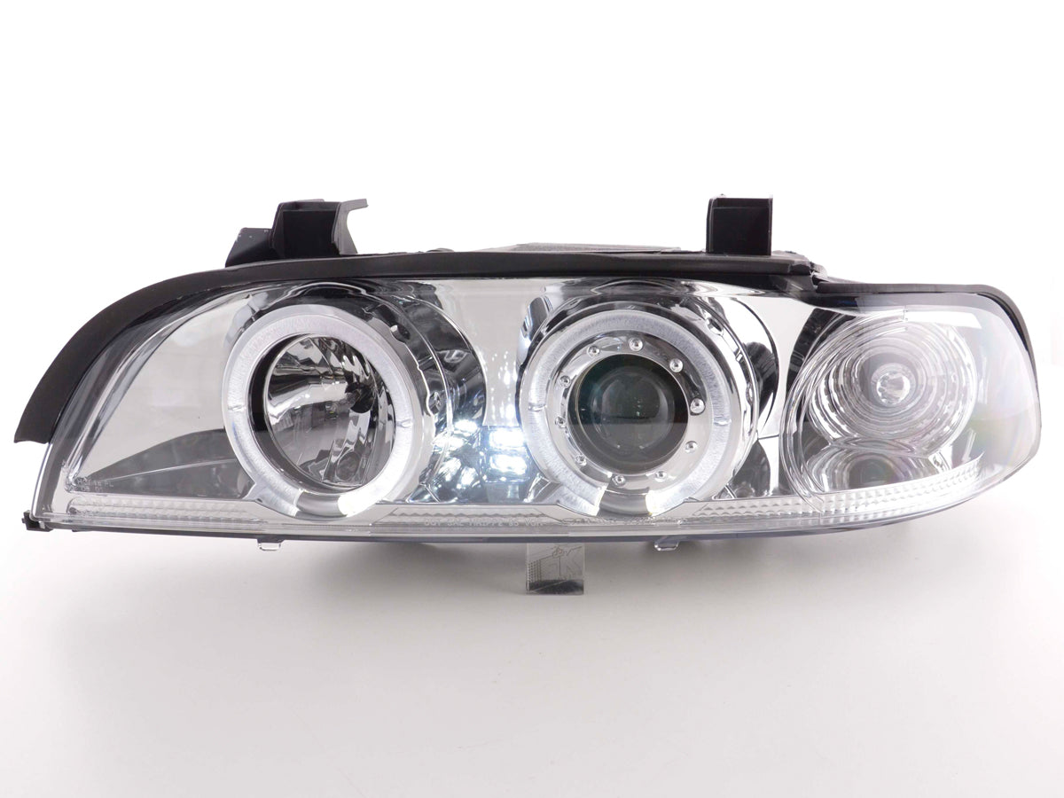 Headlight set BMW 5 Series E39 95-01 chrome