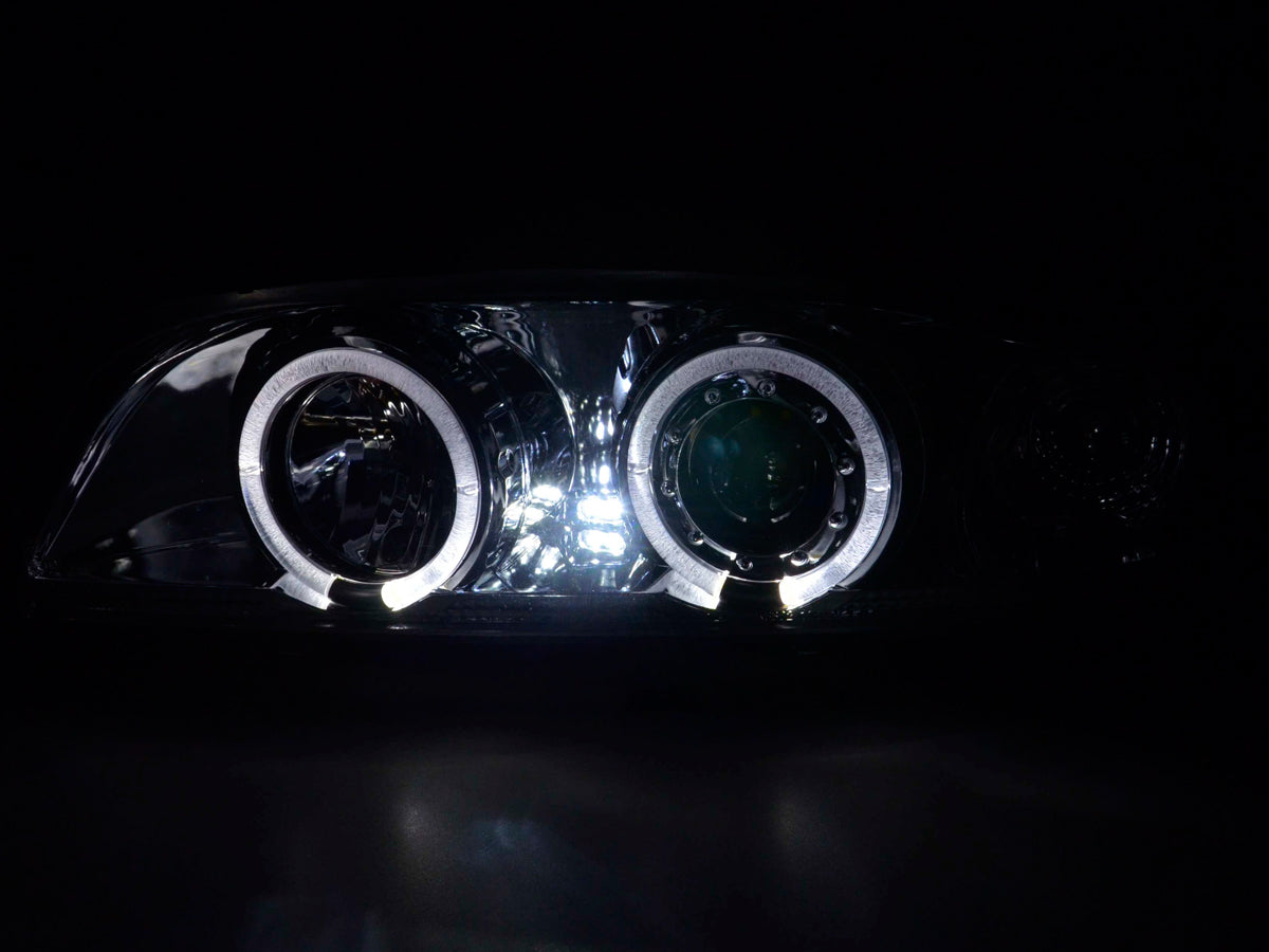 Headlight set BMW 5 Series E39 95-01 chrome