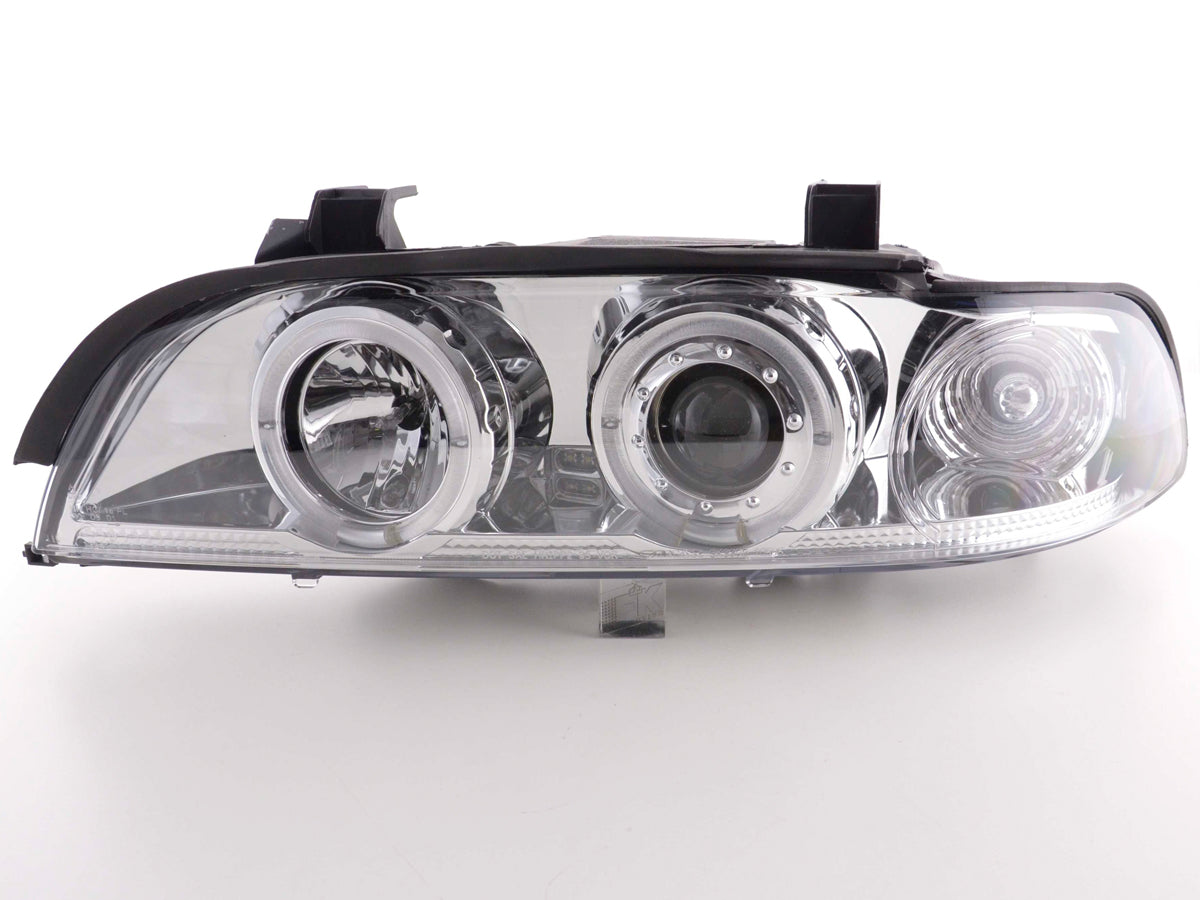 Headlight set BMW 5 Series E39 95-01 chrome