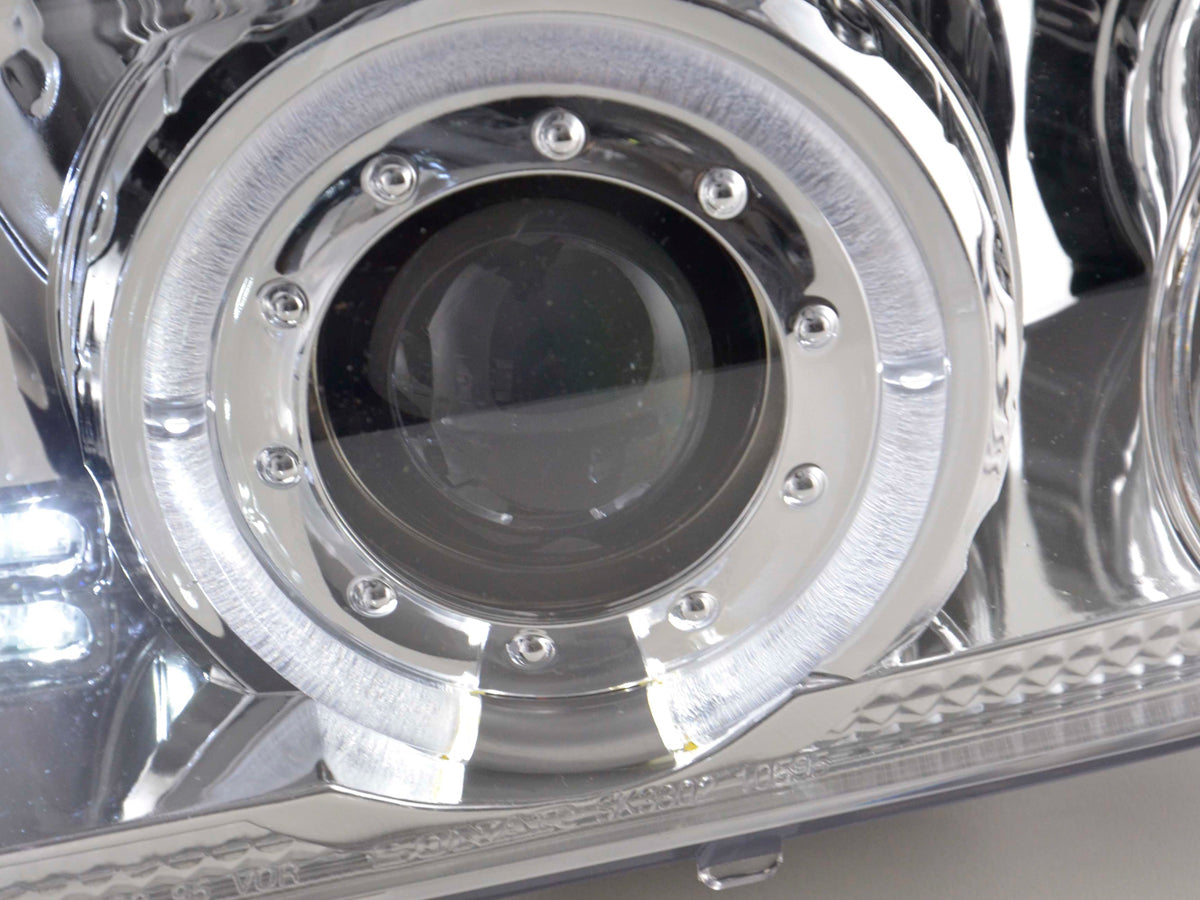 Headlight set BMW 5 Series E39 95-01 chrome