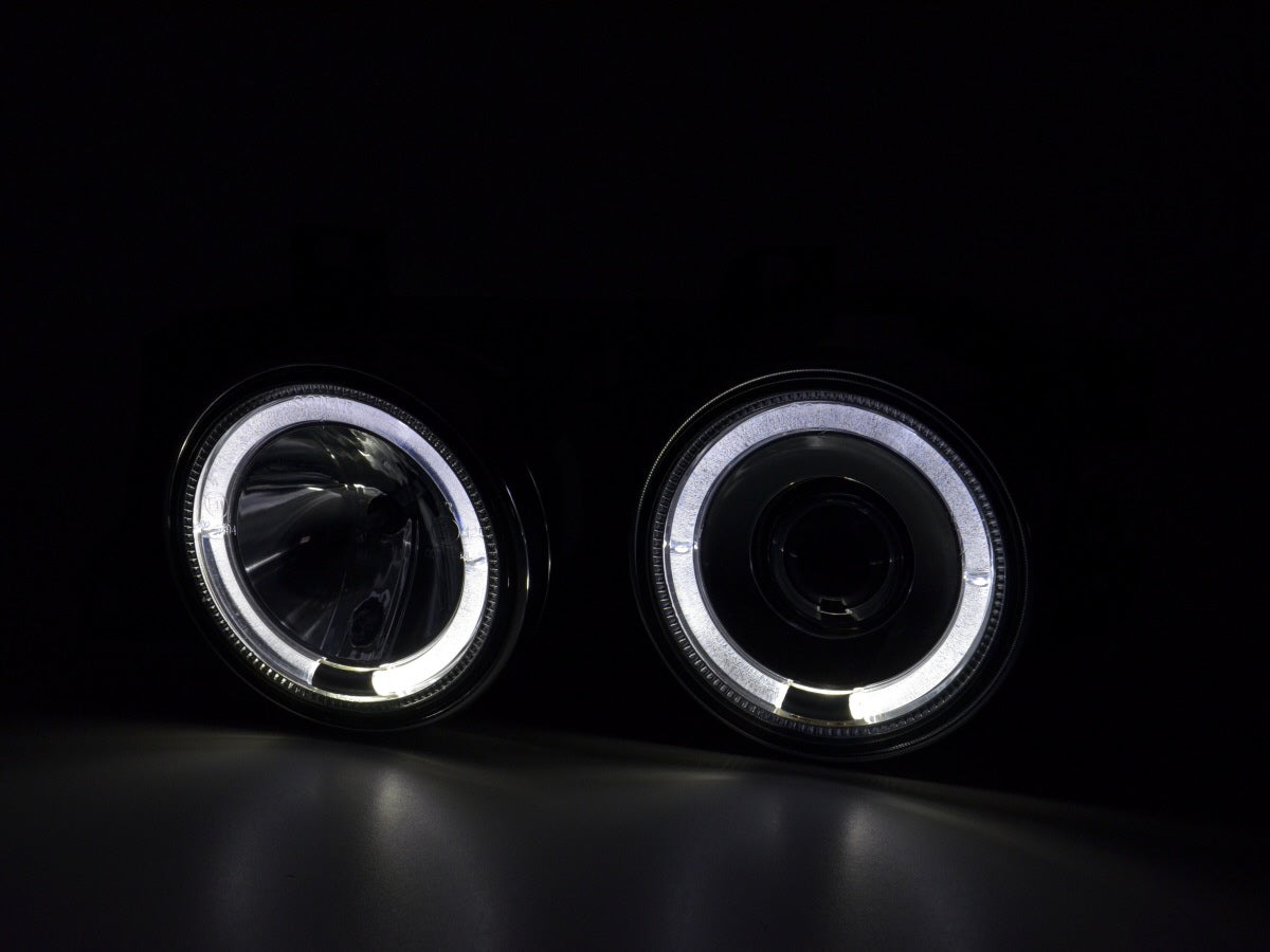Headlight set BMW 5 Series E34 88-94 chrome