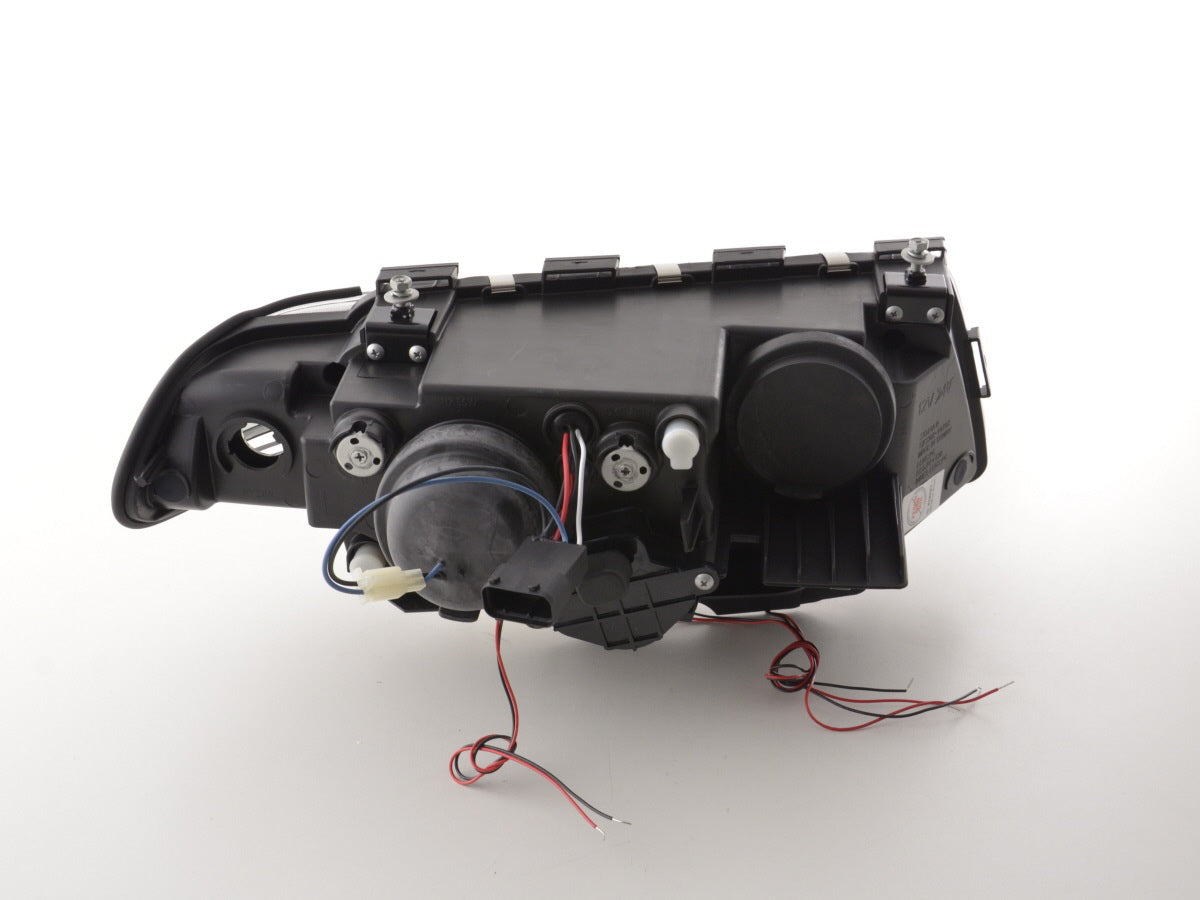 Headlights BMW 7 Series Type E38 99-02 black