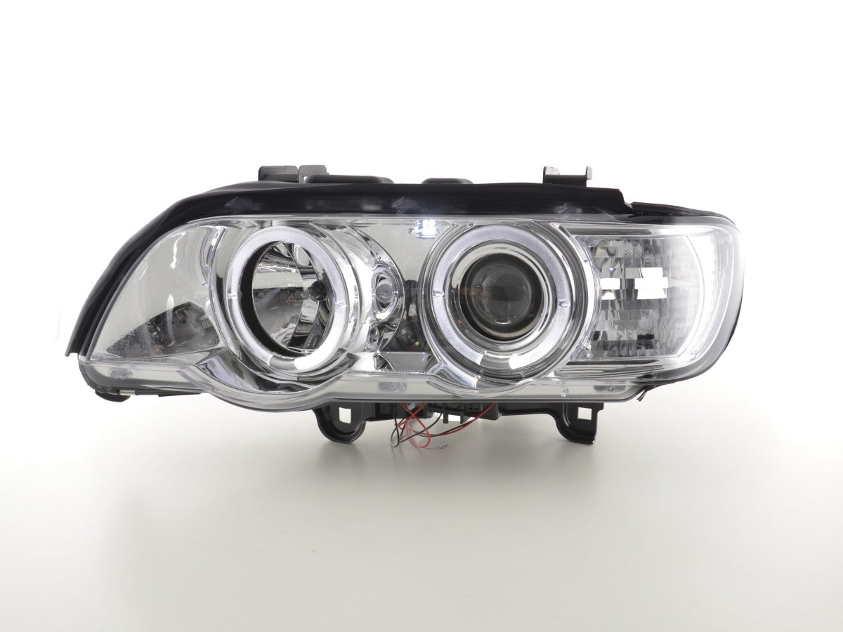 Scheinwerfer Set BMW X5 E53  98-02 chrom