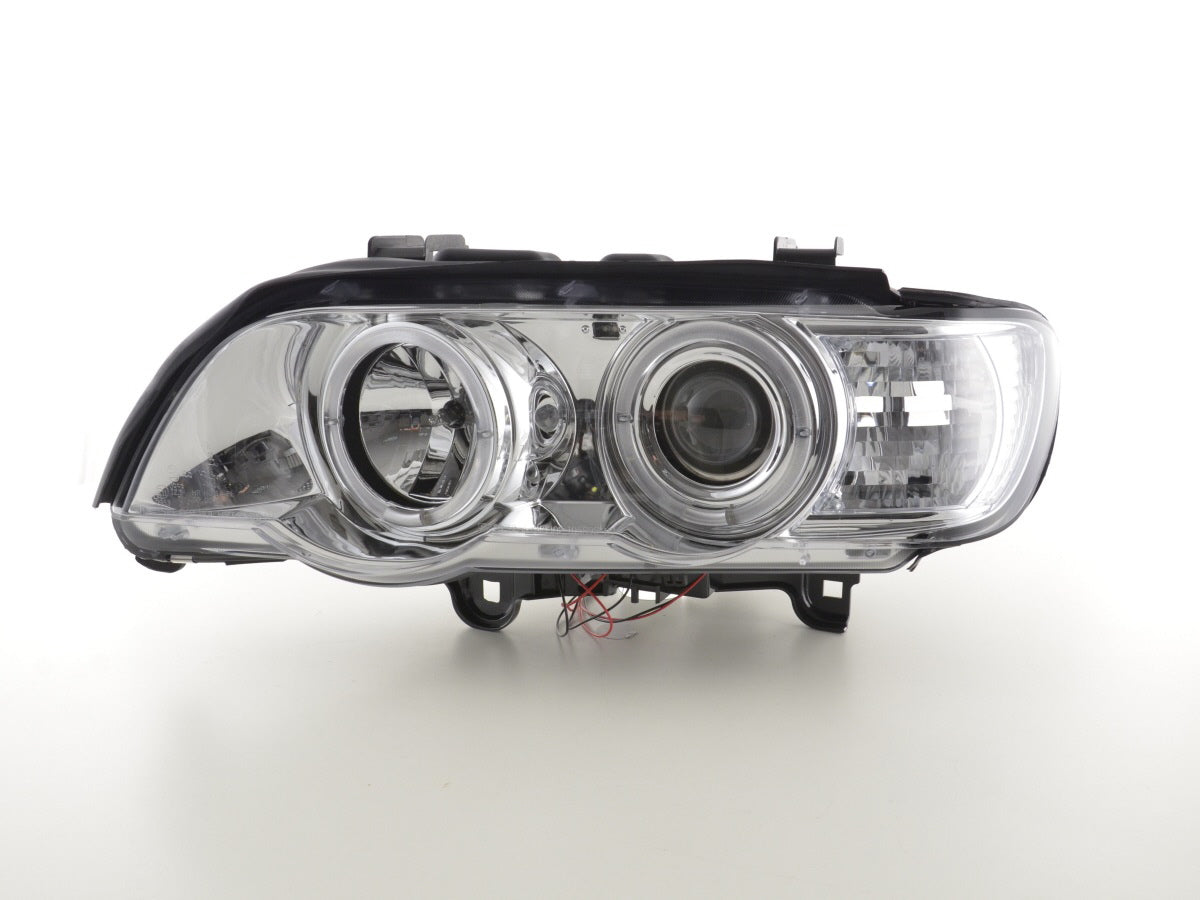 Scheinwerfer Set BMW X5 E53  98-02 chrom