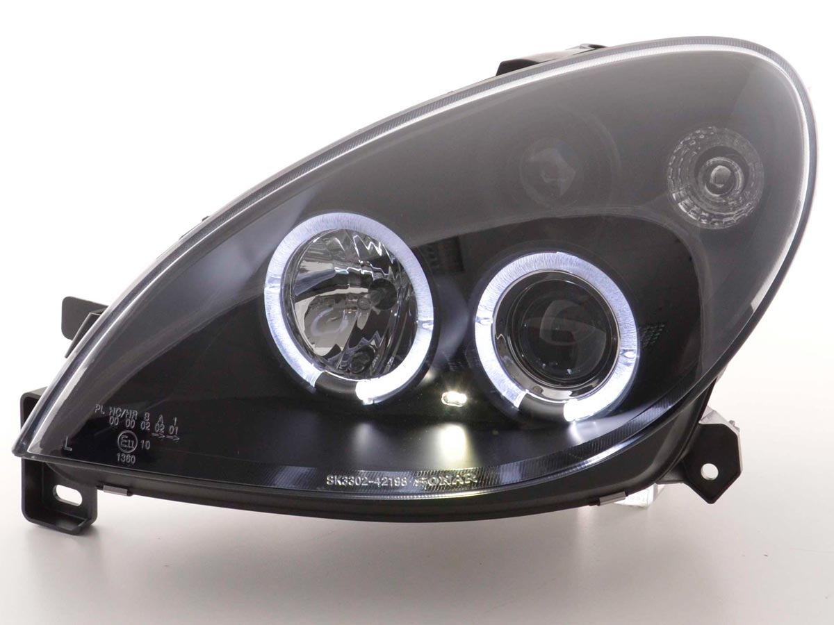 Headlights Citroen Xsara Type N7 00-05 black