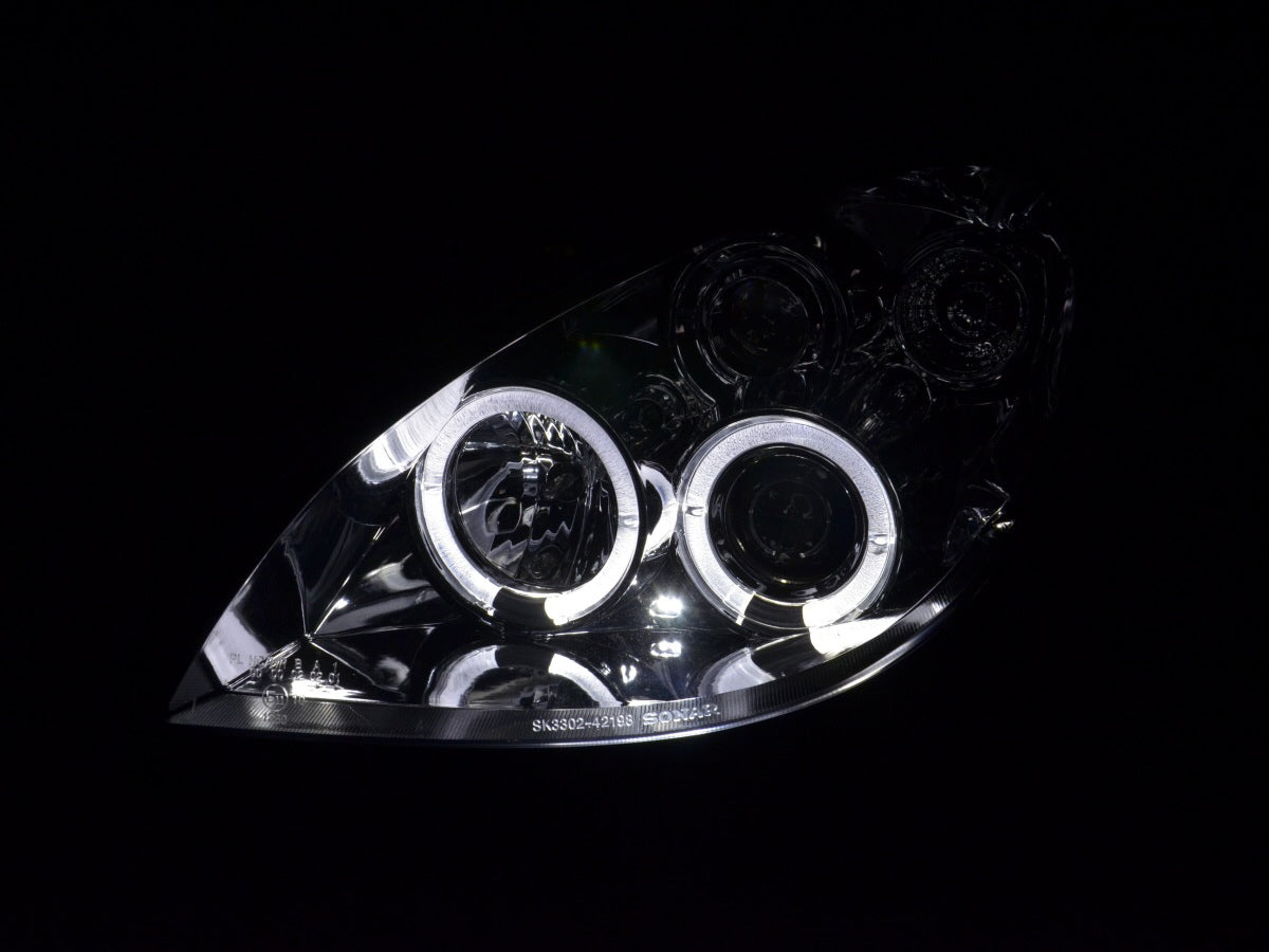 Headlight set Citroen Xsara type N7 00-05 chrome