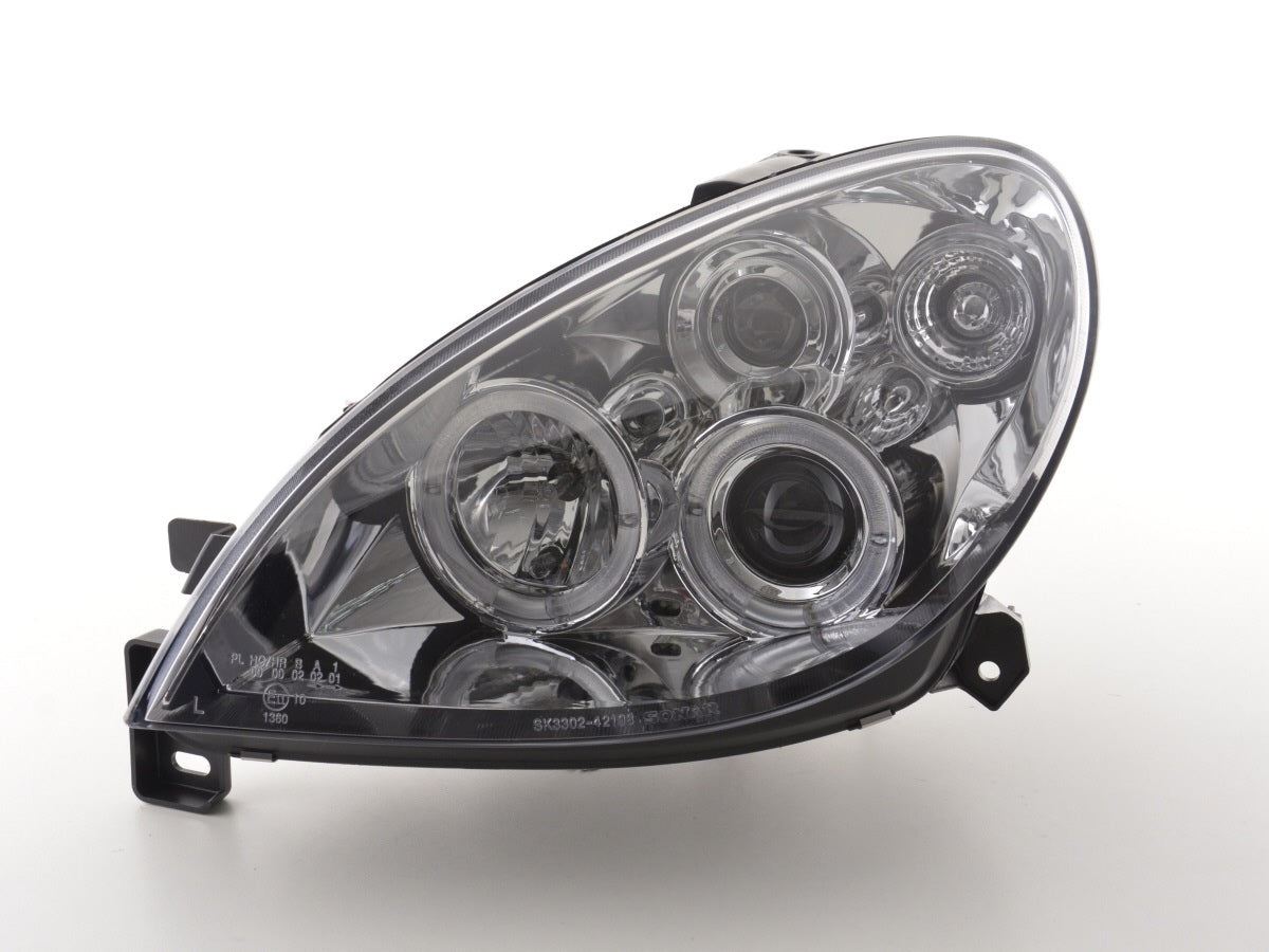 Headlight set Citroen Xsara type N7 00-05 chrome
