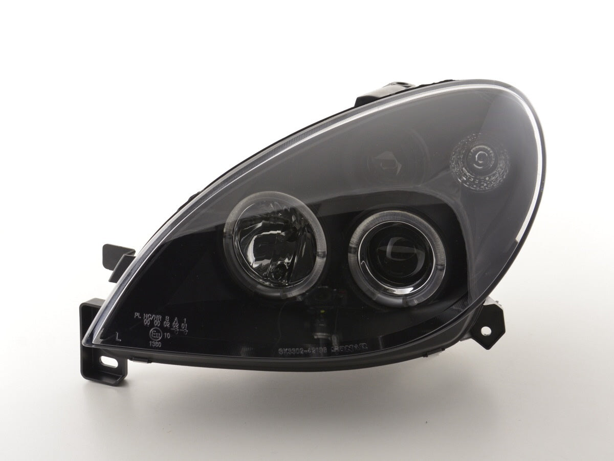 Headlight set Citroen Xsara type N7 00-05 black