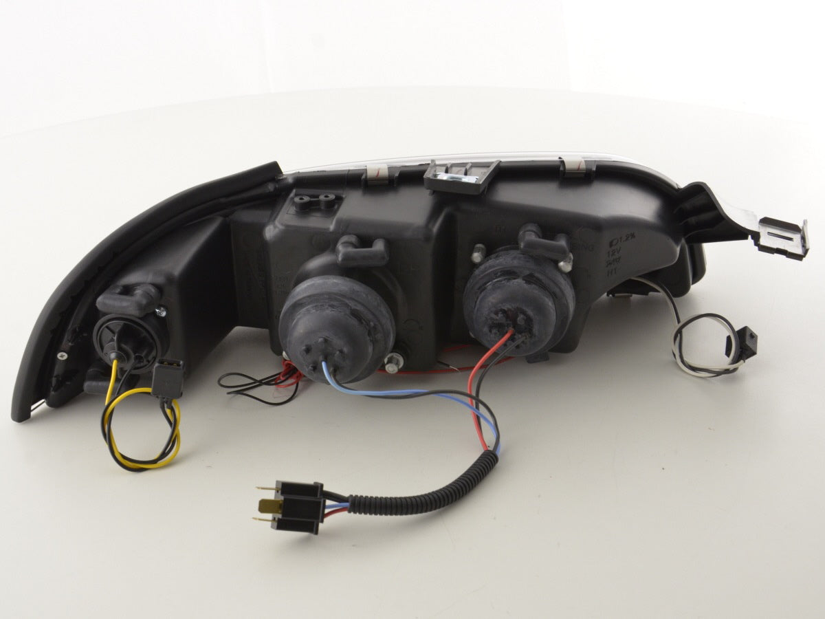 Headlight set Fiat Punto 1 Type 176 93-98 black