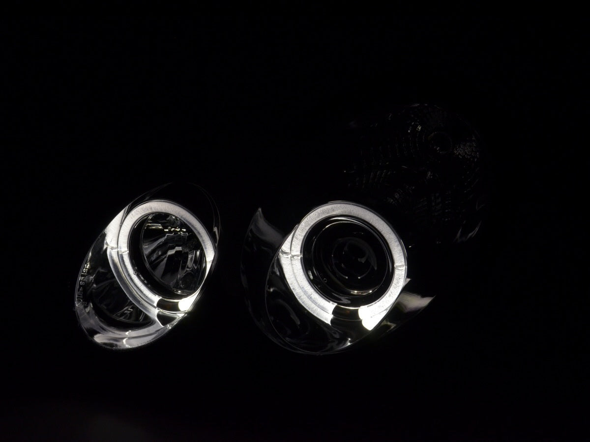 Headlight set Mercedes C-Class type W203 00-07 chrome