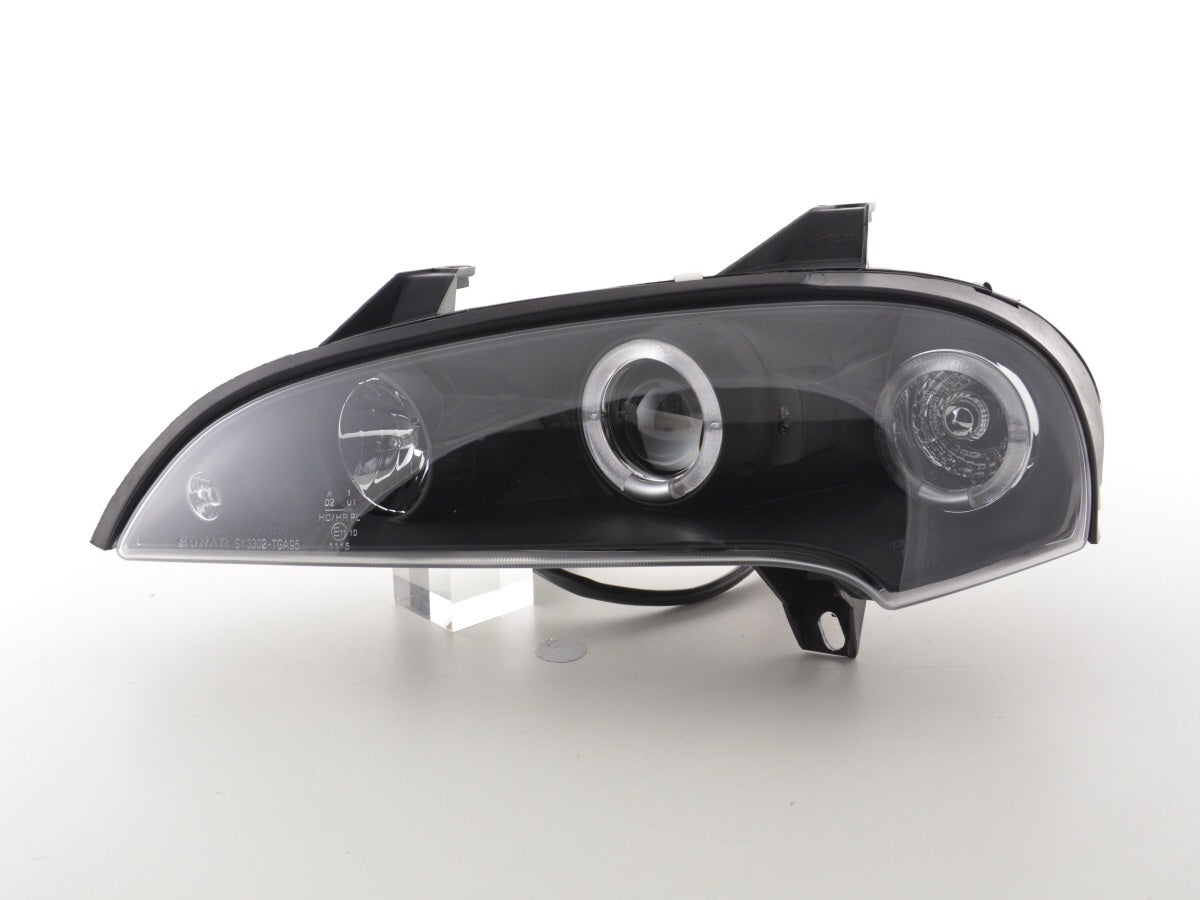Headlight set Opel Tigra 95-03 black