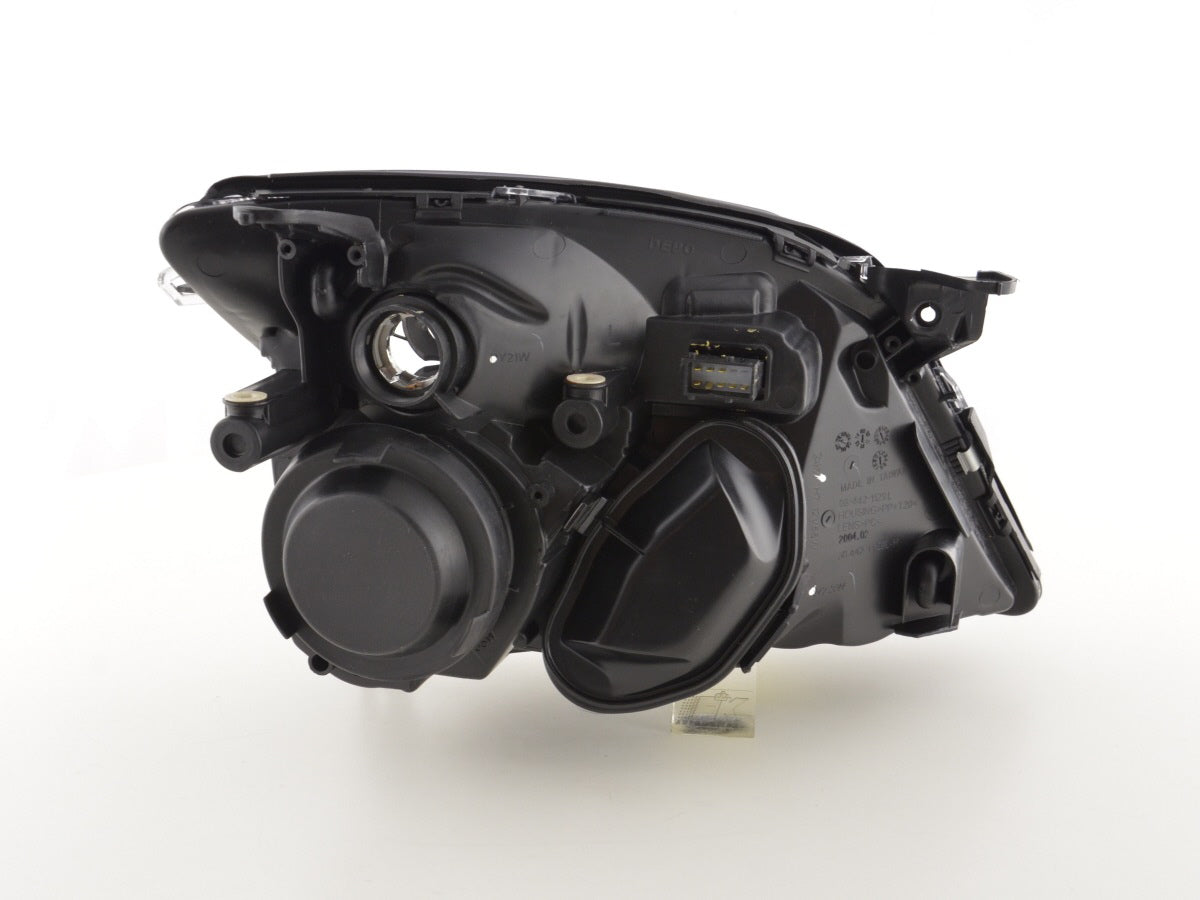 Headlight set Angel Eyes Opel Vectra C 02-04 black