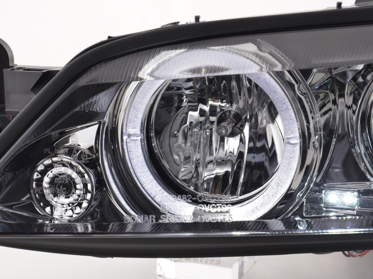 Headlight set Opel Vectra B 96-99 chrome