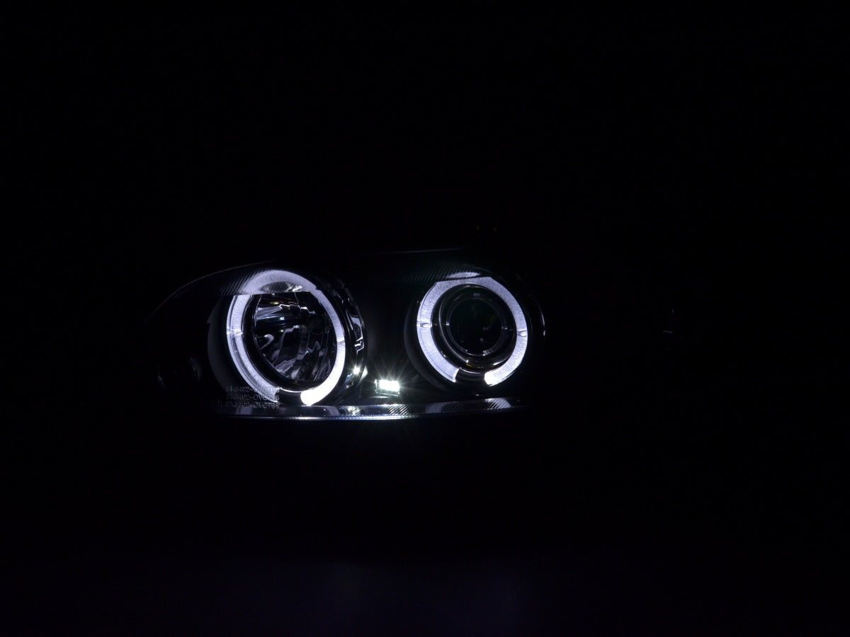 Headlight set Opel Vectra B 96-99 black