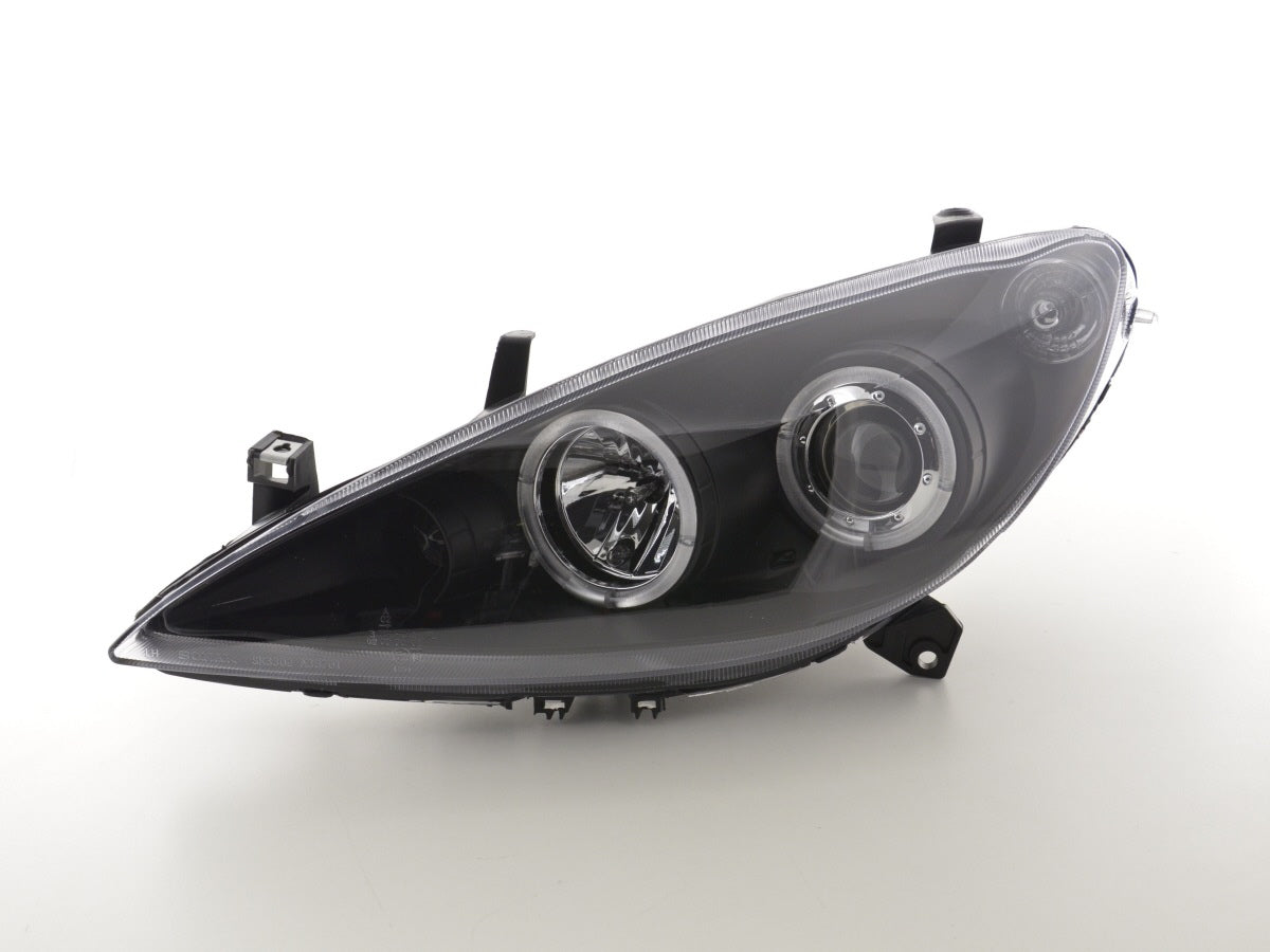 Scheinwerfer Set Peugeot 307  01-06 schwarz
