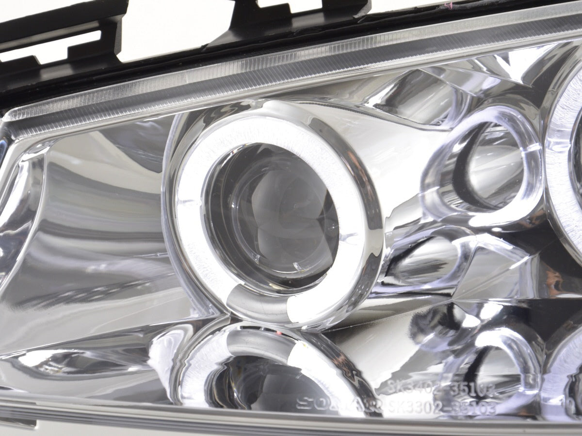 Scheinwerfer Set Renault Megane 2 3/5-trg.  03-06 chrom