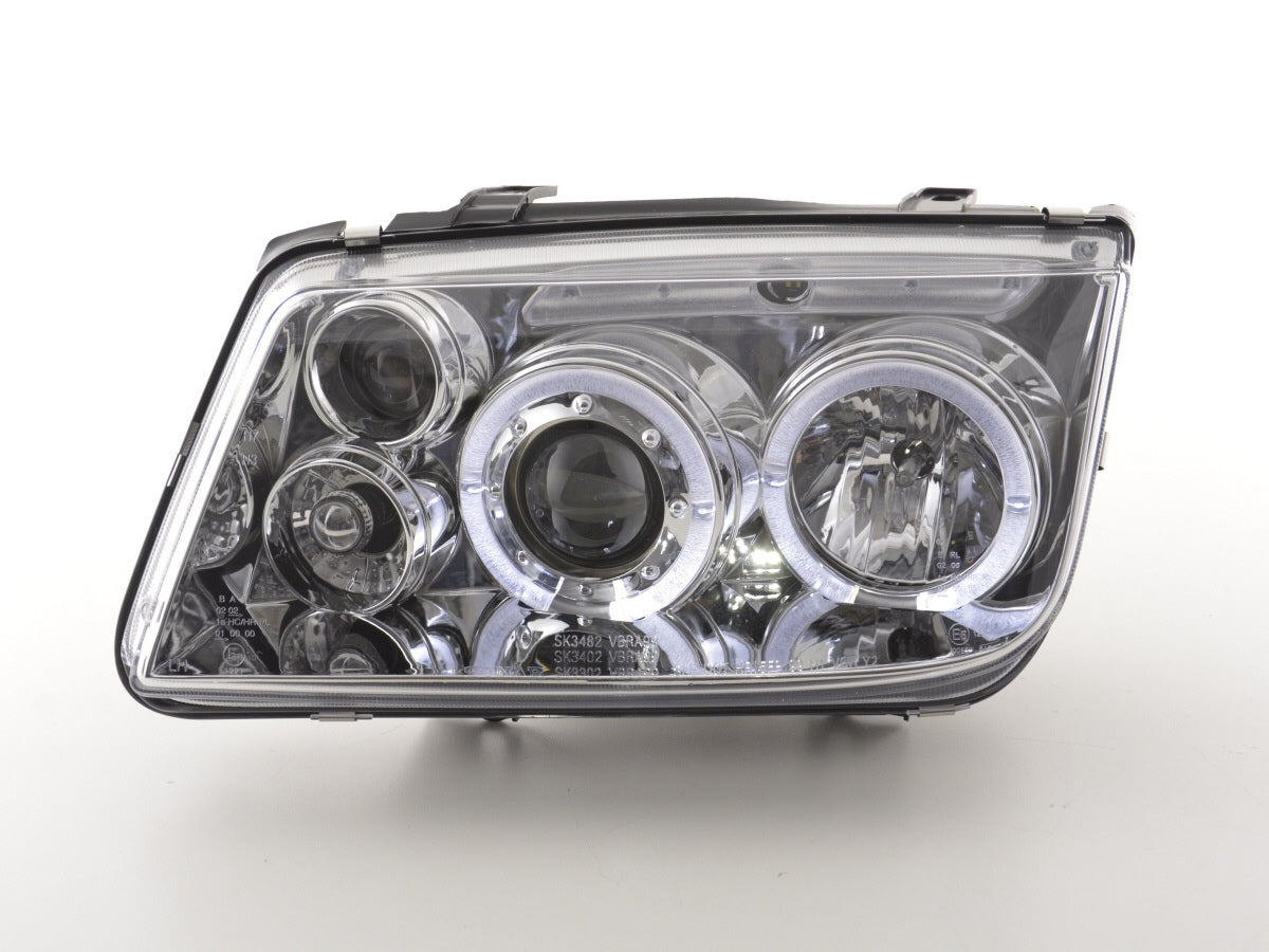 Headlight set VW Bora type 1J 98-05 chrome